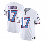 Men & Women & Youth Tennessee Titans #17 Ryan Tannehill White 2023 F.U.S.E. Vapor Limited Throwback Jersey,baseball caps,new era cap wholesale,wholesale hats